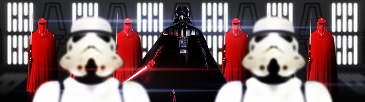 Darth Vader Death Star Hallway 5120x1440图片 星球大战
